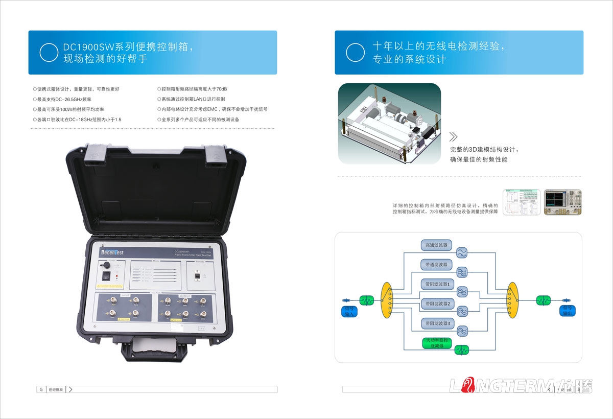 北京世纪德辰公司产品手册设计|无线电通讯手艺有限公司产品资料目录宣传册设计|无线电通讯电子科技产品